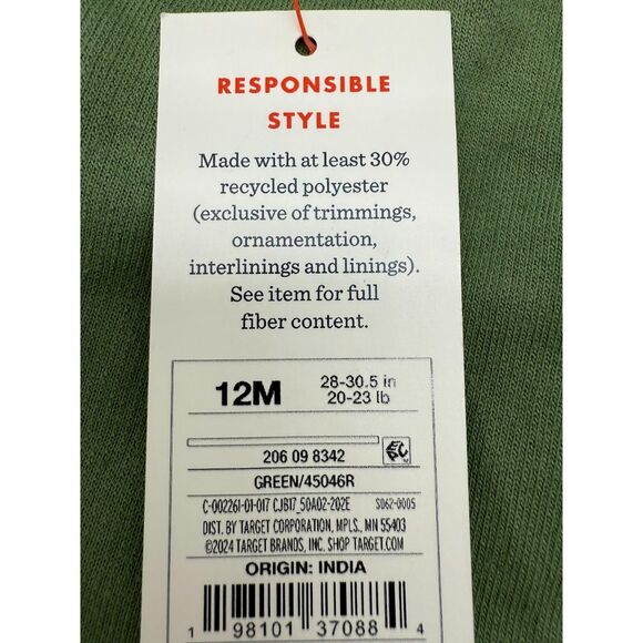 Cat and Jack 12 moths Baby Boy Lot Of 5 - Picture 9 of 9